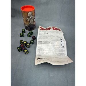 Steve Jackson Games Zombie Dice 1st Edition 10th Printing Dice Game Complete Set